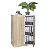 Ordnerschrank Kommode 80,2cm x 109,5cm x 35cm Aktenschrank Optimal Für...