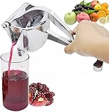 Hojaw Obst Handpresse Manuelle Hand Entsafter Tragbare Saftpresse aus...