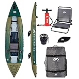 Aqua Marina Caliber 398 Angler/Angeln Drop-Stitch Fusion Kajak 1/2 Personen...