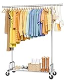 Sakugi Kleiderständer auf Rollen auf rädern – ein komponiertes...