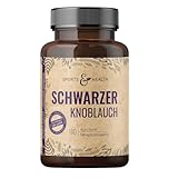 Schwarzer Knoblauch Kapseln - 180 Kapseln Hochdosiert mit 600mg pro...