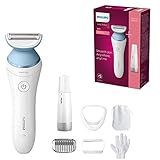 Philips Lady Shaver Series 8000 – Kabelloser Nass- Trockenrasierer inkl....