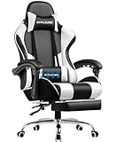 GTPLAYER Bürostuhl Gaming Stuhl Massage Gaming Sessel Ergonomischer Gamer...