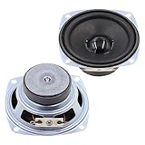 2 Stück 3-Zoll-4-Ohm Volllautsprecher Vollbereichslautsprecher Für Den...