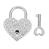 SHINEOFI 1 Satz Liebesschloss herzform heartstopped Reiseschloss travel...