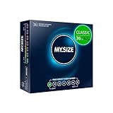 MY.SIZE Classic Kondome Größe 1 I 47 mm Breite I 36 Stück Großpackung I...