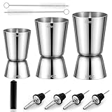 Cocktail Jigger Messbecher Edelstahl Barmaß 3cl/4cl/5cl Gin Measuring Cups...