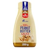 OLIMP- 100% Peanut Butter Sauce. 250g Erdnussbutter Sauce mit 100%...