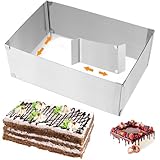 Rdddhur Backrahmen Rechteckig Verstellbar, Backrahmen Eckig Verstellbar,...