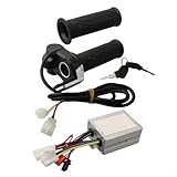 Jotekonoby Gasgriff für Regler, gebürstet, 24–48 V, 250 W-1000 W, für...