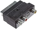 Scart Adapter 3x Cinch und S-VHS