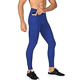 N/ A Herren Kompressionshose Workout Athletic Leggings Running Gym Tights...