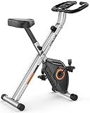 YOSUDA Heimtrainer Fahrrad Klappbar, Faltbares Heimtrainer 150kg Belastbar,...