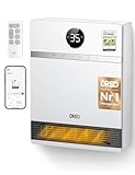 Dreo Smart Wandkonvektor, 30° Lüfterauslass, 2000W, einstellbarer...