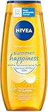 NIVEA Summer Happiness Duschgel, pH-hautneutrale Pflegedusche mit Vitamin C...