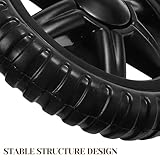 VILLFUL 2 Stück Kunststoff Ersatzräder für Einkaufswagen Stabile...