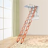 Elektrische Dachbodenleiter mit Fernbedienung, Teleskop-Design und...