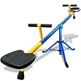 Stargo-Wippe Kinder Outdoor, 360° drehbar mit verstellbarem Rahmen 116-177...