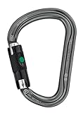 PETZL William asymmetrisch Große Kapazität Aluminium Karabiner, grau,...