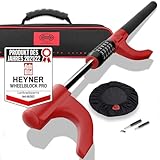 HEYNER® Lenkradsperre Wegfahrsperre mit Zahlenschloss Diebstahlsicherung...