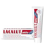LACALUT AKTIV ZAHNCREME, 100ml Zahnpasta, sofort spürbare Straffung und...