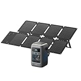 Anker SOLIX C300 DC Powerbank Station (90000mAh) mit 60W Solarpanel, 288Wh...