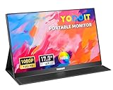 Yodoit Tragbarer Monitor 17,3 Zoll 100% sRGB 1920 × 1080 FHD Monitor...