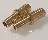 2er Set Messing Schlauchanschluss: Vielseitige Schlauchverbinder und...
