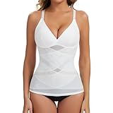 Joyshaper Damen Unterhemd Top Shapewear Bauchweg Tanktop Kompression...