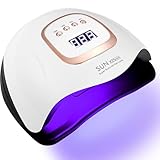 JOFLVA UV Lampe Gelnägel, 380W 81 LED Gelnagellack UV Lampe, UV Lampe...