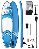 Stand up Paddling Board Aufblasbar Paddle Board SUP Board mit 15 cm Dickes...