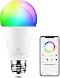 iLC LED RGBW Lampe E27 RGB+Warmweiß, Sync mit Musik farbwechsel Glühbirne...