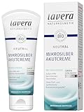 lavera Neutral Akutcreme mit Mikrosilber - Bio Nachtkerze - Sofortige Hilfe...