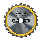 DEWALT Construction Kreissägeblatt DT1956 (für Stationärsägen,...