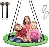Trekassy 300kg XXL Nestschaukel Outdoor 100cm Tellerschaukel, 3 Meter 2...