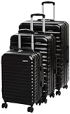 Amazon Basics Hartschalen - Kofferset - 3-teiliges Set (55, 68, 78 cm),...