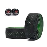 BOLANY Lenkerband für Rennrad, 2 Rollen PU-Oberfläche EVA-Schaum...