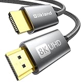 Silkland 8K HDMI 2.1 Kabel, HDMI eARC-Kabel für Soundbar 48Gbps, PS5 HDMI...