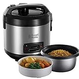Russell Hobbs Reiskocher 1,2l inkl. Dampfgarer -Einsatz mit...