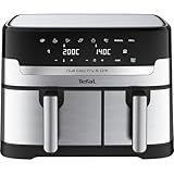 Tefal EY905D Easy Fry&Grill Doppel-Heißluftfritteuse 8,3 L 2700W...