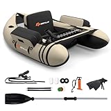 GOPLUS Bellyboot, Belly Boat bis 150 kg belastbar, aufblasbares...