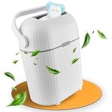 katmare Windeleimer [Geruchsdicht] Kleiner Wickeltisch Windel Mülleimer 9L...