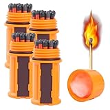 Stormproof Matches Streichhölzer, Sturmstreichhölzer Wasserfest Outdoor...