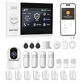 PGST GSM+WiFi Alarmanlage Haus mit 4.3' Touch Screen,Kein Vertrag Smart...