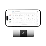 AliveCor KardiaMobile 6L - Smartphone-kompatibler 6-Messungen-EKG-Monitor -...