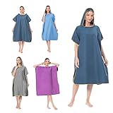 Mokani Surf Poncho für Damen Herren Erwachsene Jugendliche, Ultraleicht...