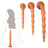 Cafurey Extra langen Premium dildo aus flüssigsilikon mit Bambus form...