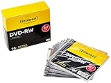 Intenso DVD-RW 4,7GB Rewritable 4x Speed 10er Pack Slimcase