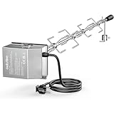 Onlyfire Universal Grillspieß Set, 120 cm inkl. 4X Fleischnadeln und...