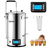 VEVOR Elektrisches Brühsystem, 35 l Brühtopf, All-in-One Bierbrauer mit...